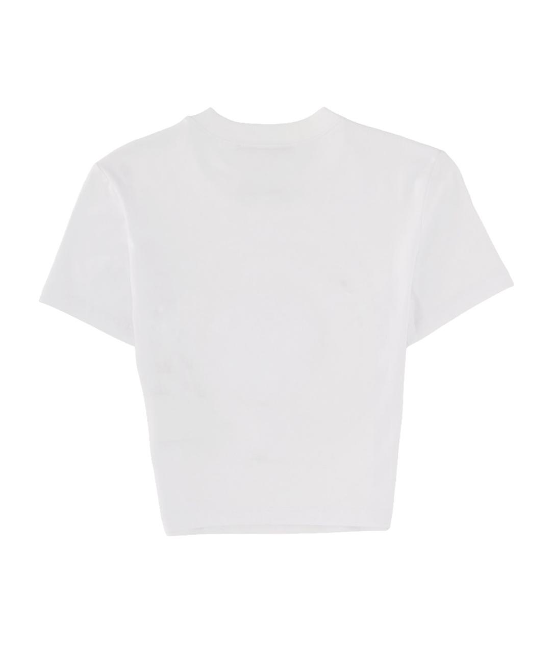 VERSACE JEANS COUTURE Белая хлопковая футболка, фото 2