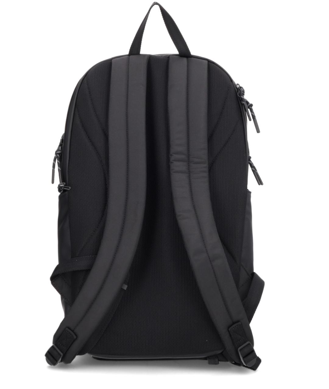 HUGO BOSS Черный синтетический рюкзак, фото 2