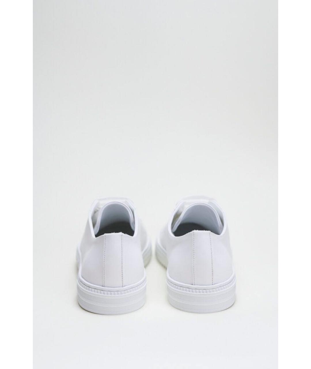 COPENHAGEN Белые кожаные кеды, фото 5