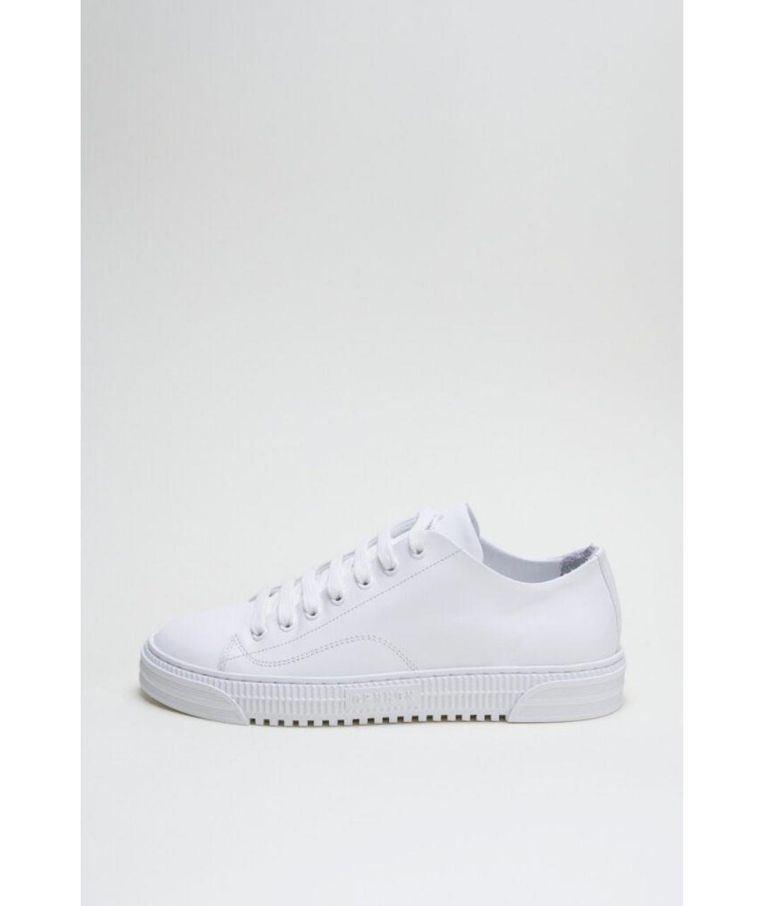 COPENHAGEN Белые кожаные кеды, фото 3