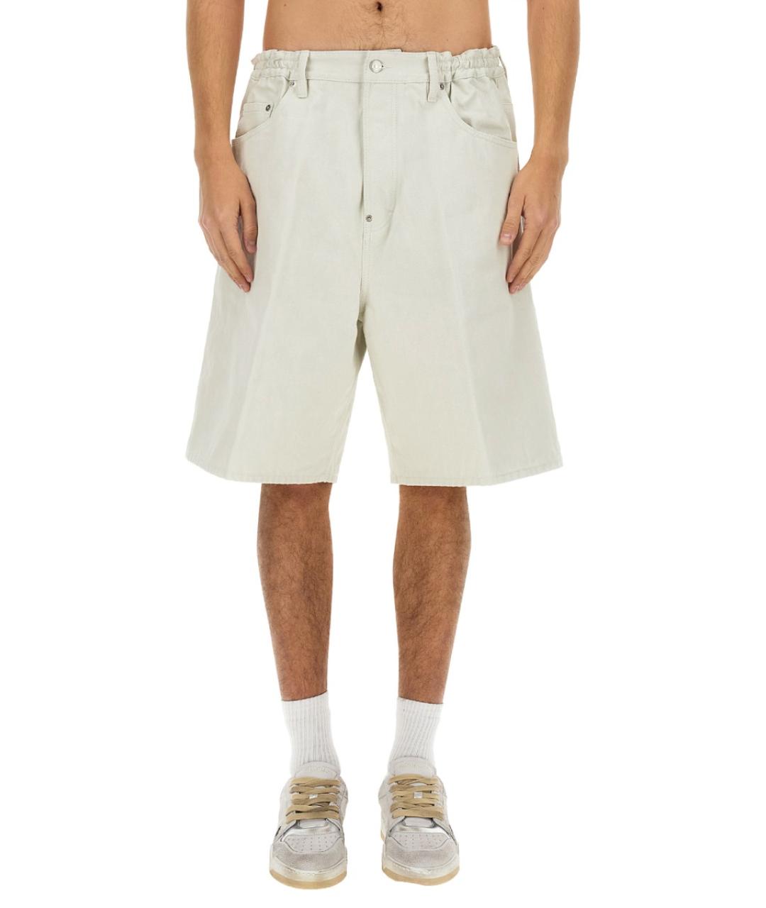 DSQUARED2 Белые хлопковые шорты, фото 5