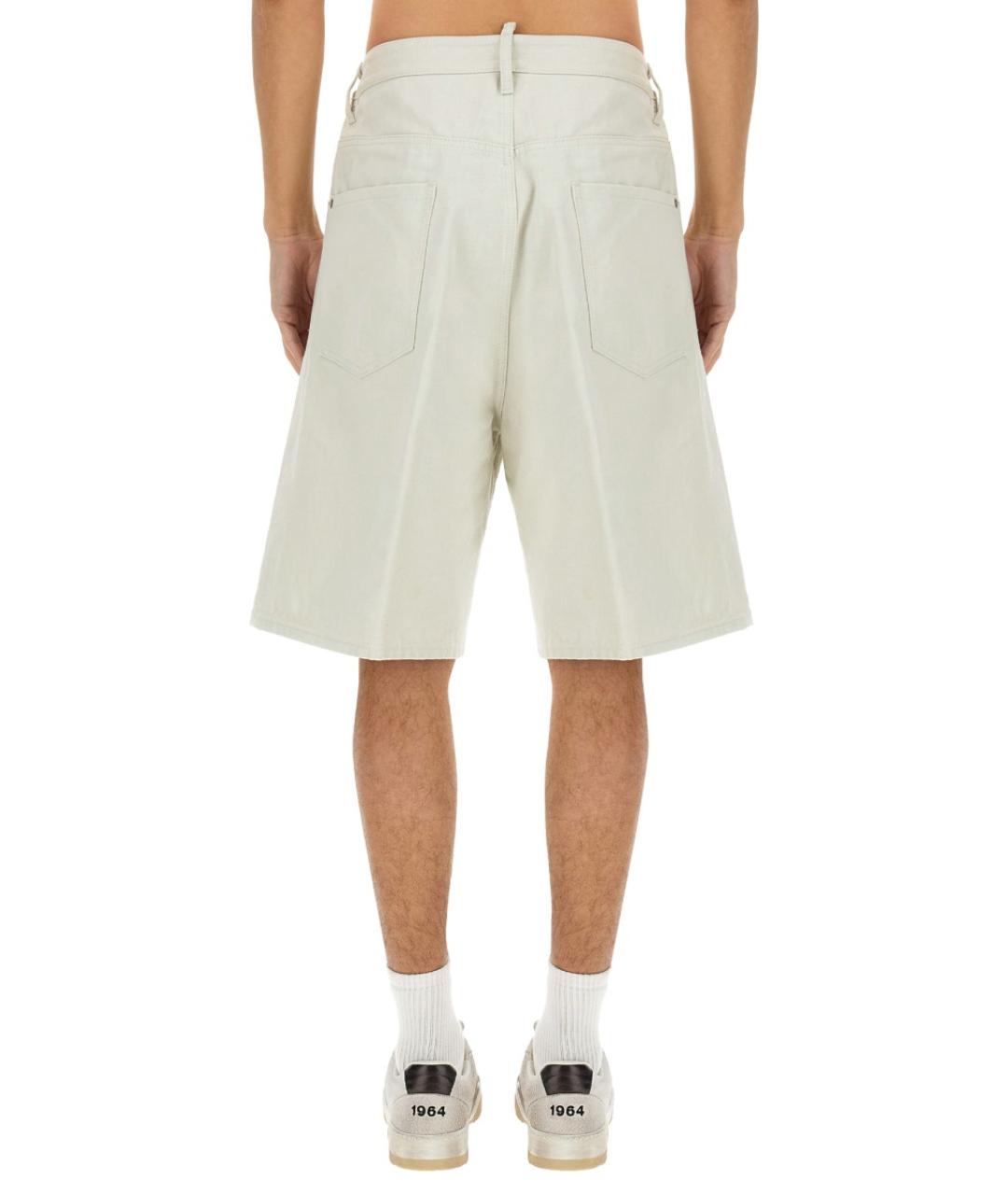 DSQUARED2 Белые хлопковые шорты, фото 3