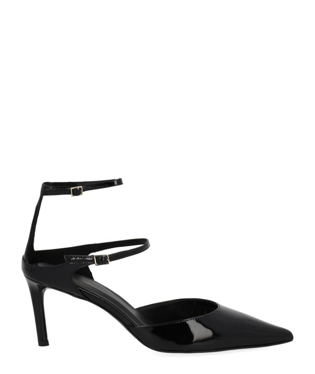 HUGO BOSS Черные кожаные туфли, фото 1