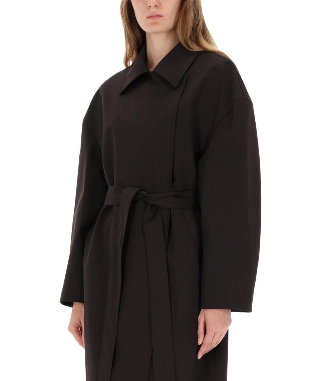 OUR LEGACY Черный полиэстеровый тренч/плащ, фото 5