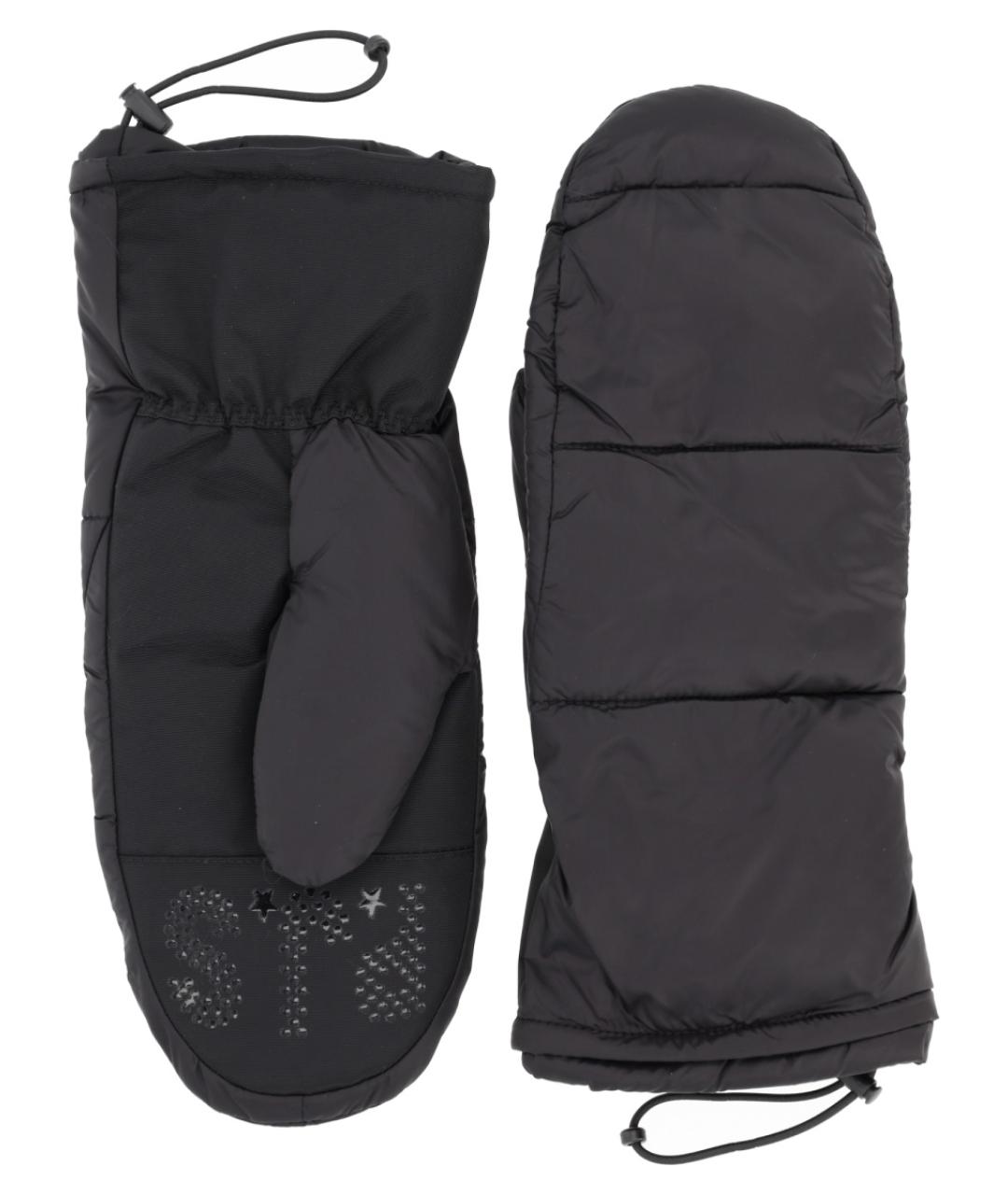 PARAJUMPERS Черные варежки, фото 2