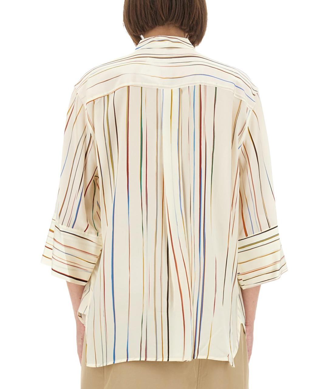 PAUL SMITH Мульти шелковая рубашка, фото 4