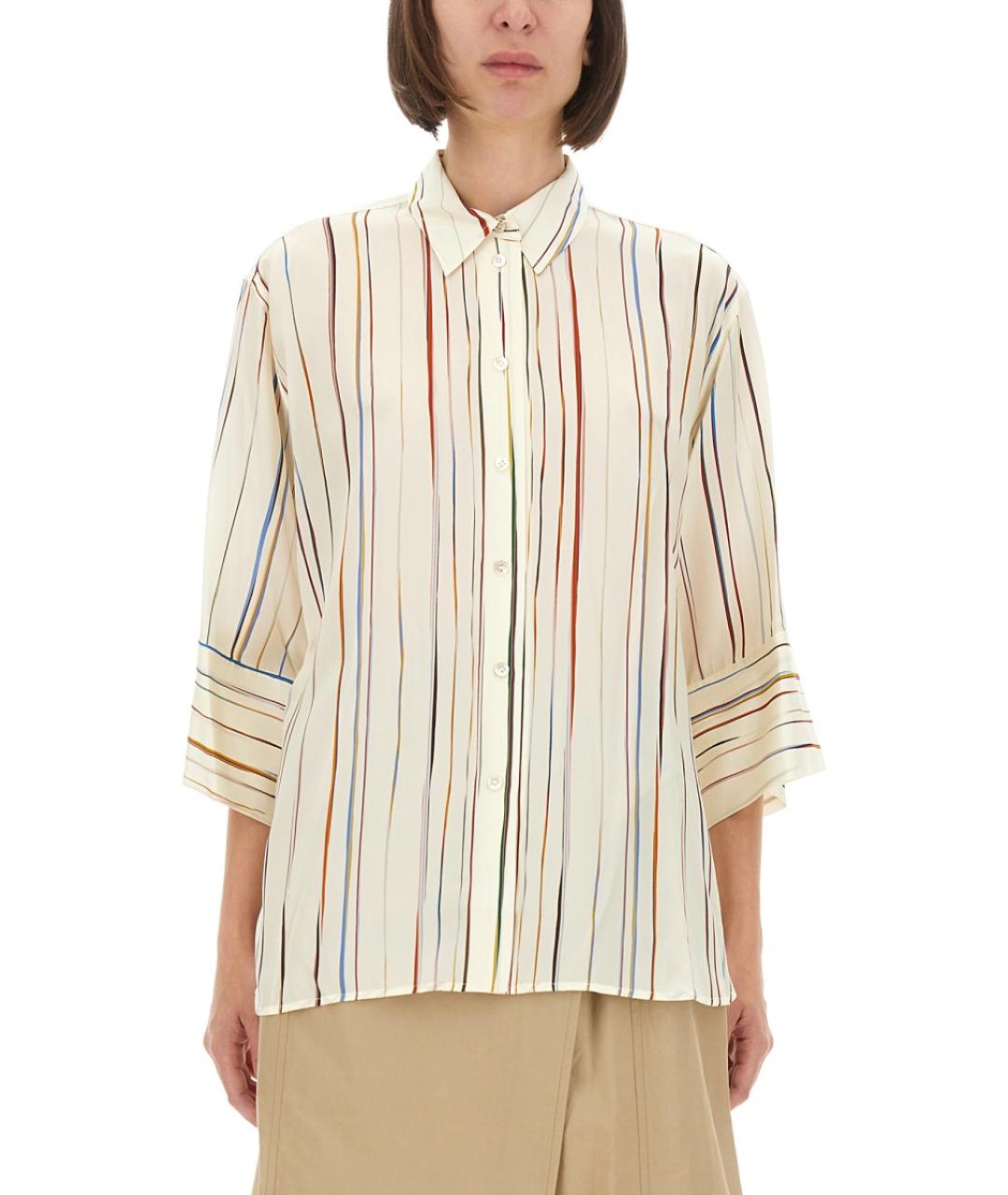 PAUL SMITH Мульти шелковая рубашка, фото 2