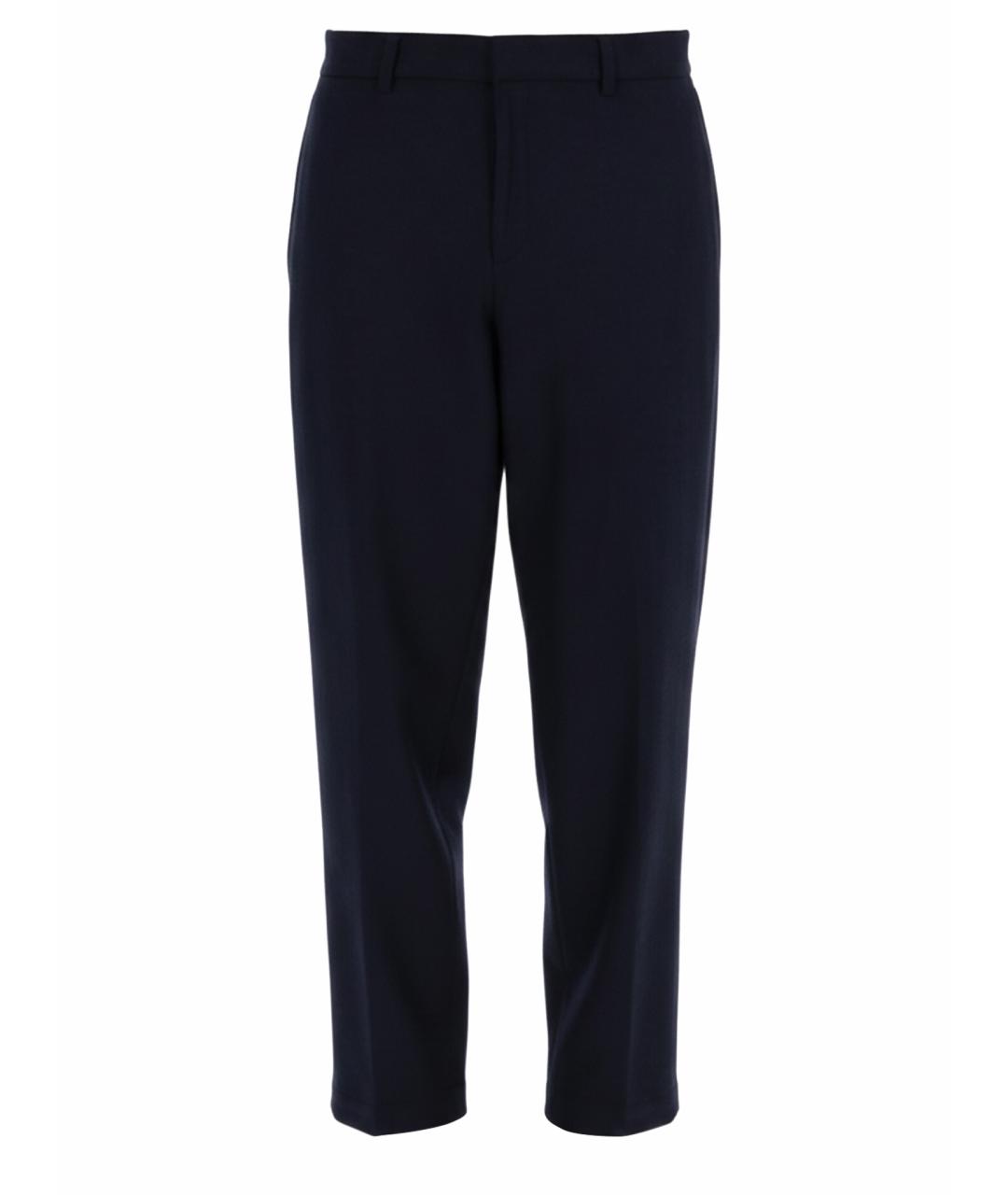 HUGO BOSS Синие полиэстеровые повседневные брюки, фото 1