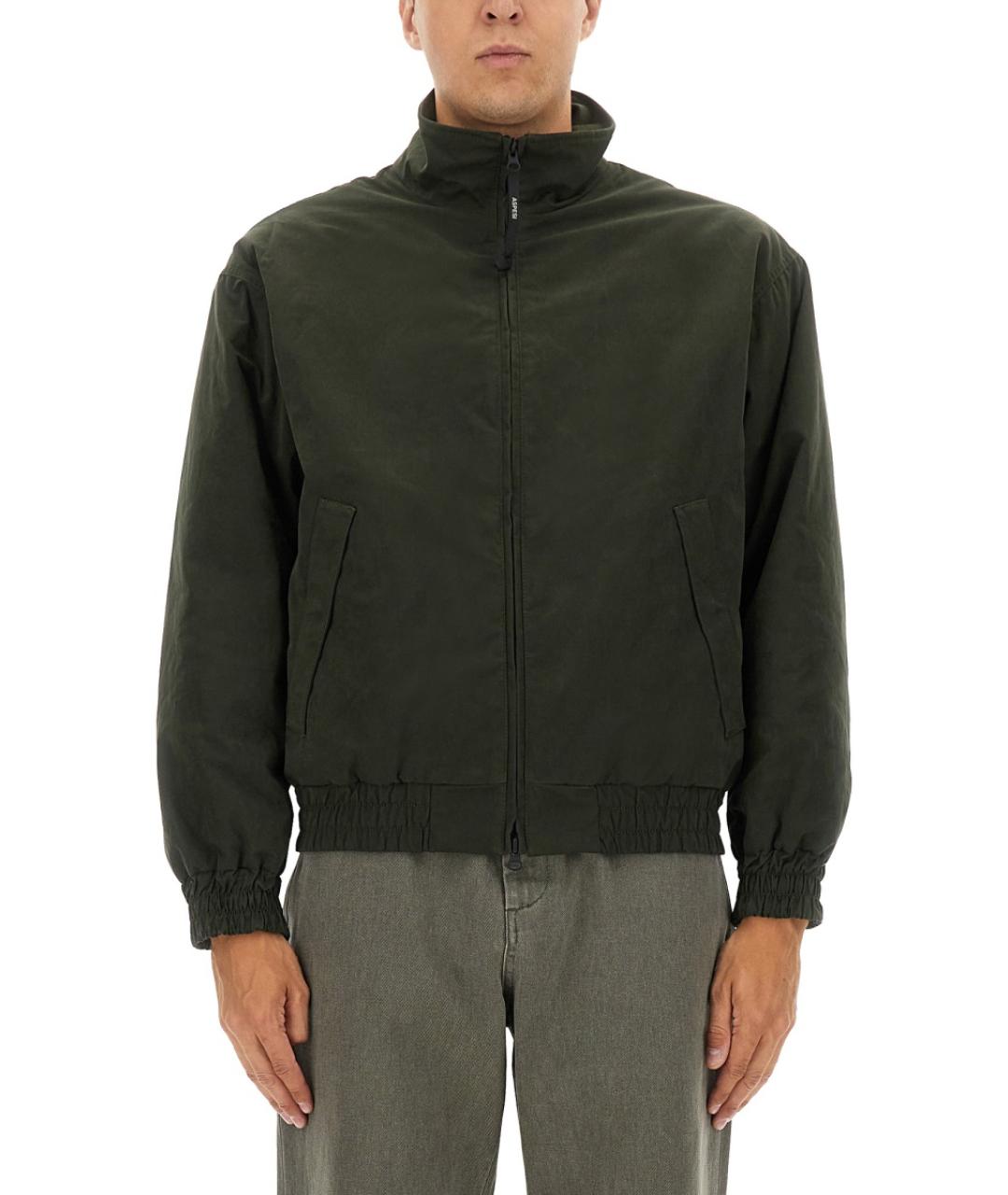 ASPESI Зеленая хлопковая куртка, фото 5