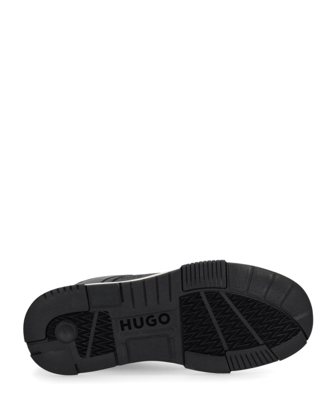 HUGO Синие синтетические низкие кроссовки / кеды, фото 6