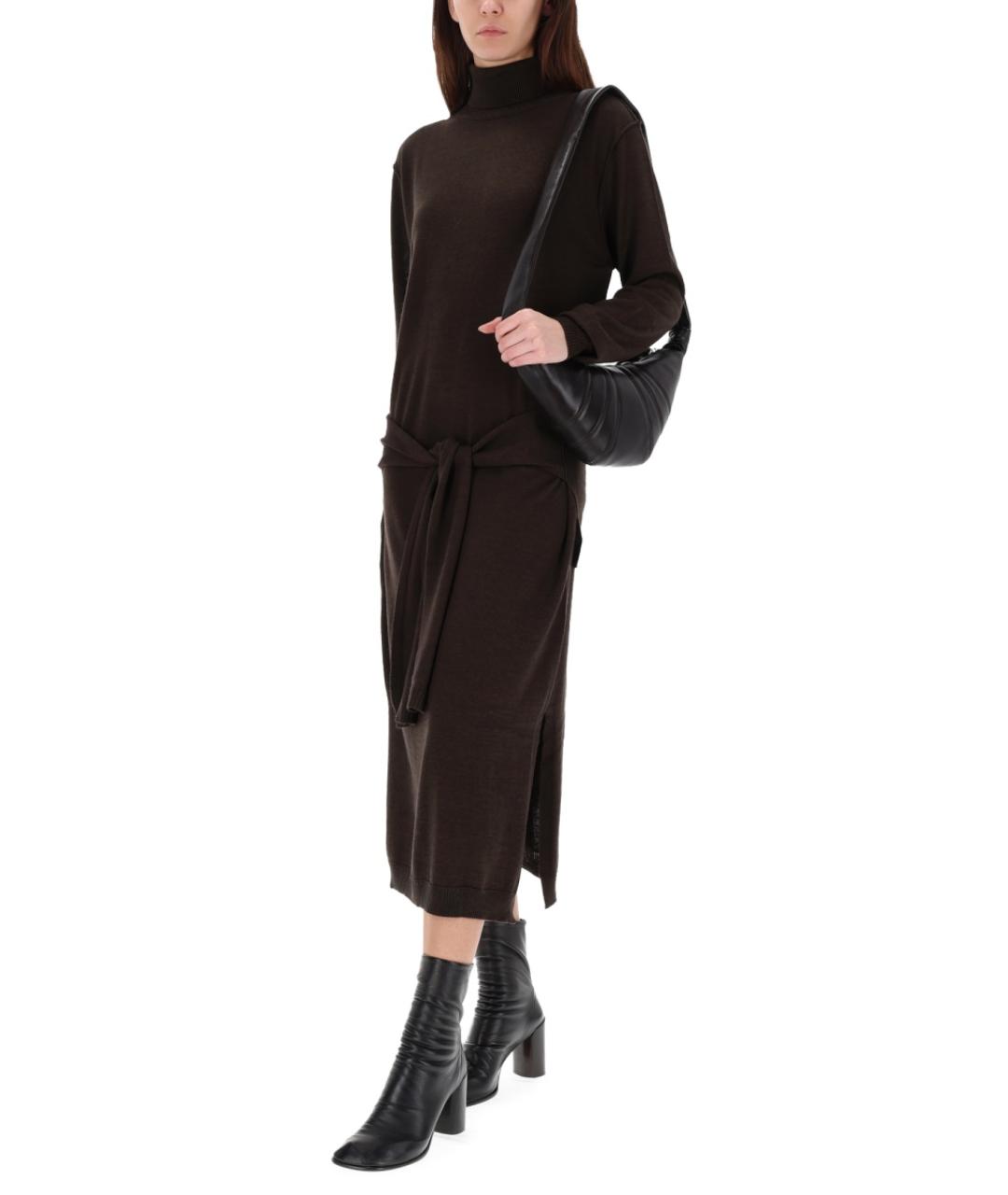 LEMAIRE Коричневое повседневное платье, фото 2