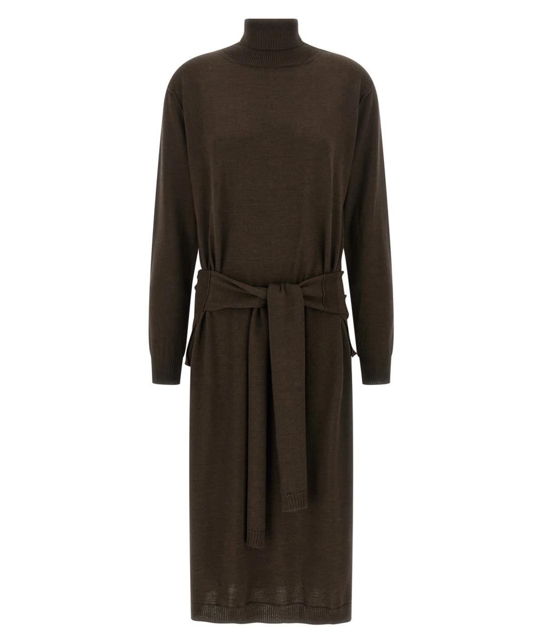 LEMAIRE Коричневое повседневное платье, фото 1