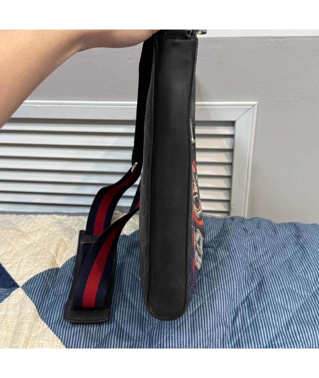 GUCCI Черная сумка на плечо, фото 2