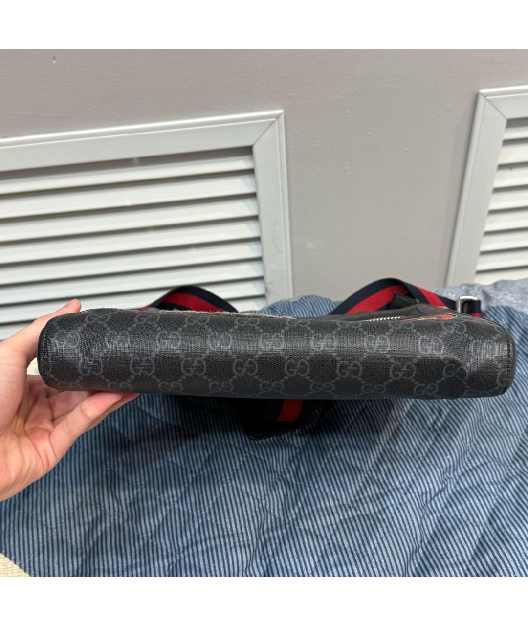 GUCCI Черная сумка на плечо, фото 4