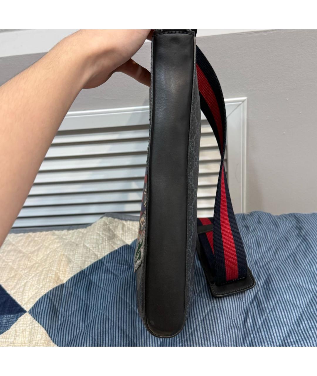 GUCCI Черная сумка на плечо, фото 3