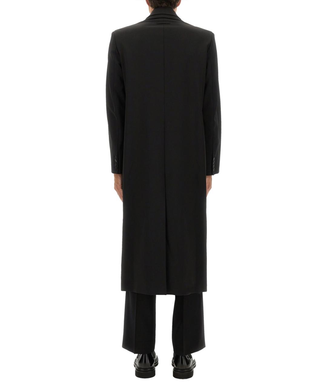 JEAN PAUL GAULTIER Черное полиамидовое пальто, фото 5