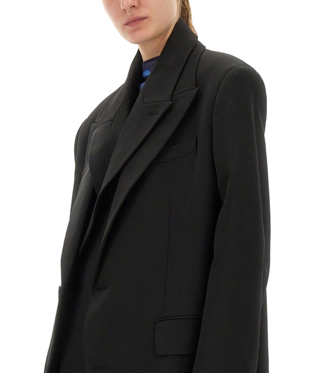 JEAN PAUL GAULTIER Черное полиамидовое пальто, фото 9