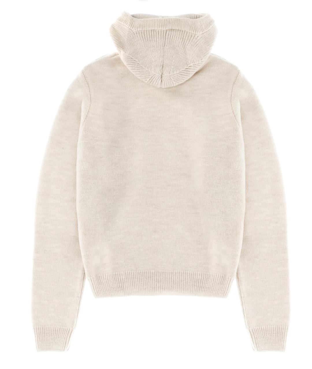 LEMAIRE Бежевый шерстяной джемпер / свитер, фото 2