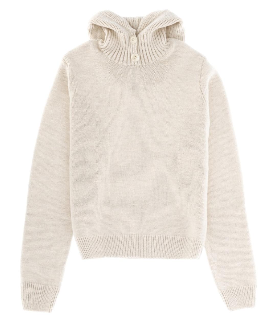 LEMAIRE Бежевый шерстяной джемпер / свитер, фото 1