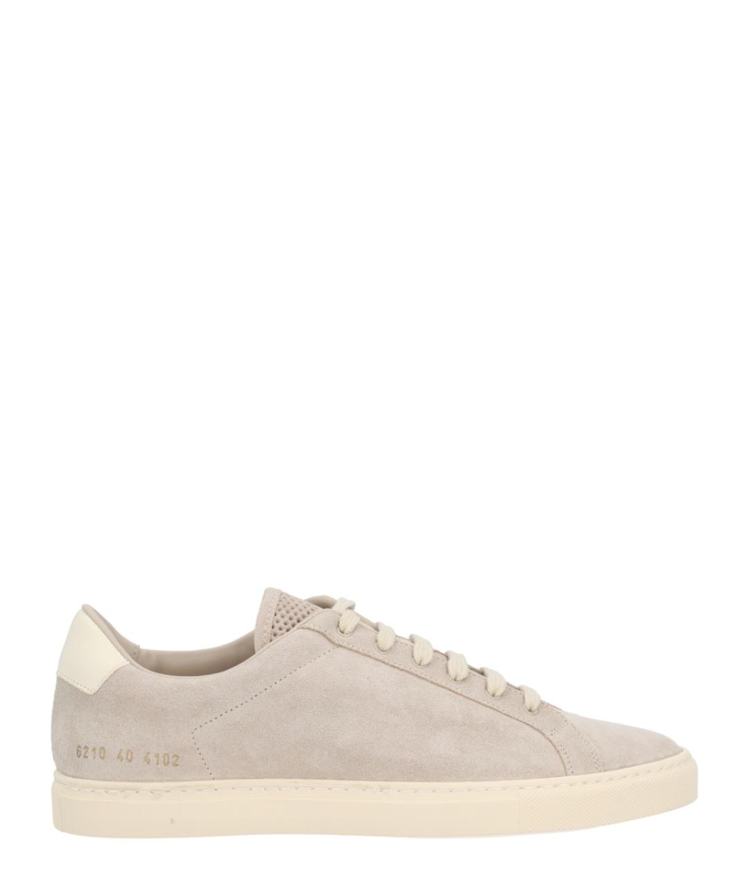COMMON PROJECTS Белые кожаные кроссовки, фото 1