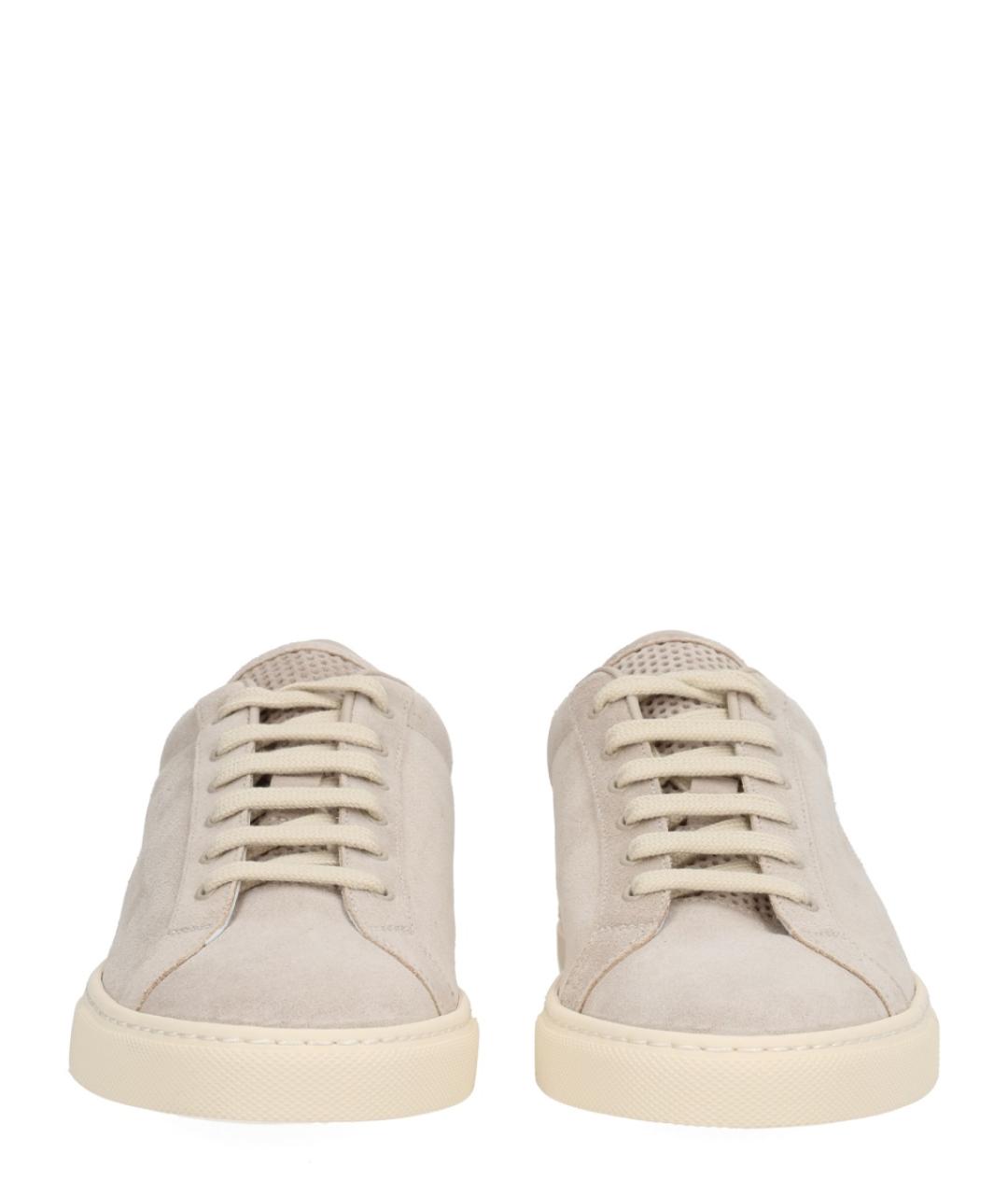 COMMON PROJECTS Белые кожаные кроссовки, фото 3