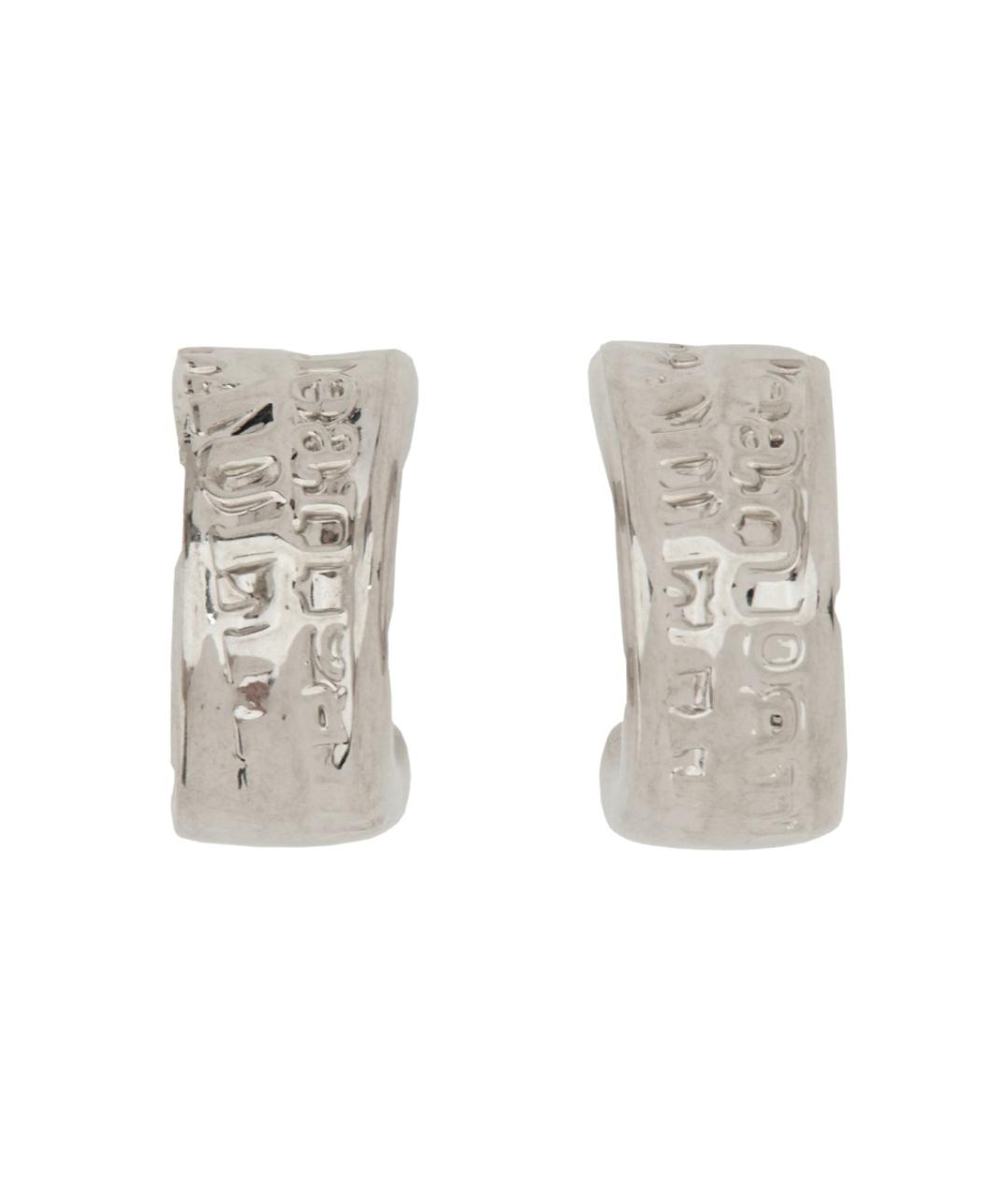 JEAN PAUL GAULTIER Серебряные латунные серьги, фото 1