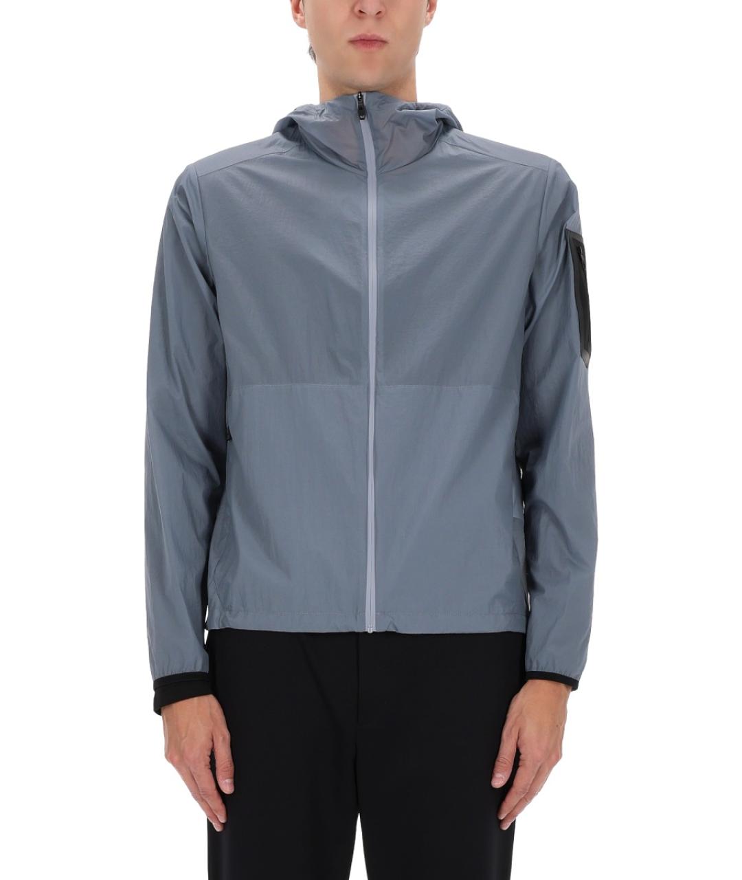 HUGO BOSS Серая полиамидовая куртка, фото 2