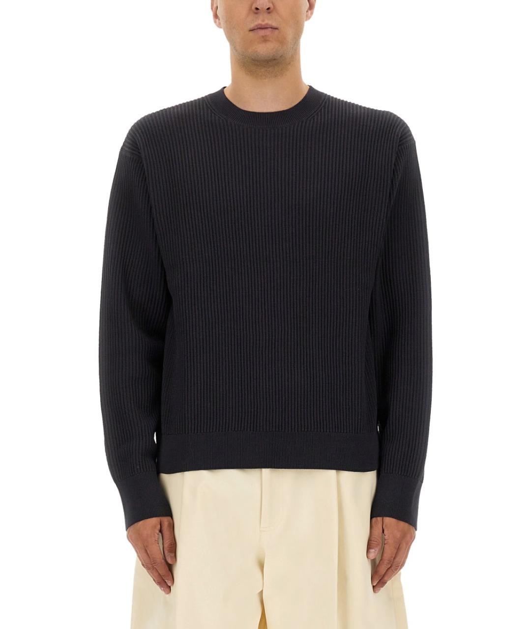 STUDIO NICHOLSON Синий хлопковый джемпер / свитер, фото 5