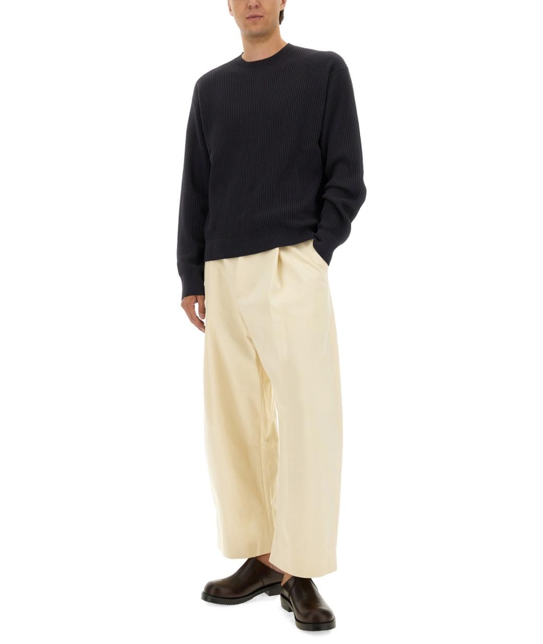 STUDIO NICHOLSON Синий хлопковый джемпер / свитер, фото 2