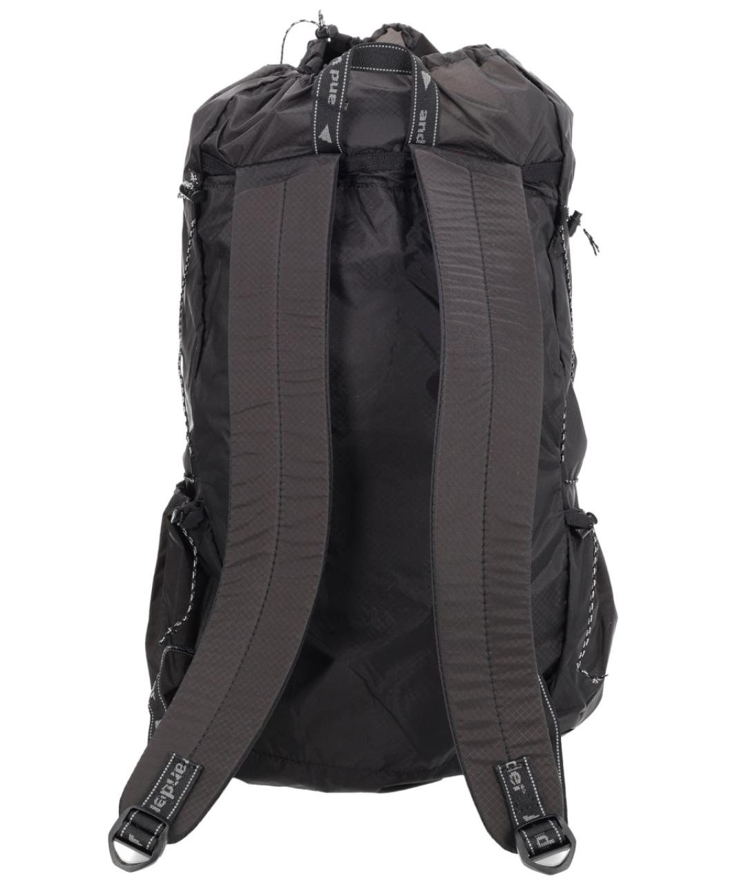 AND WANDER Черный синтетический рюкзак, фото 2