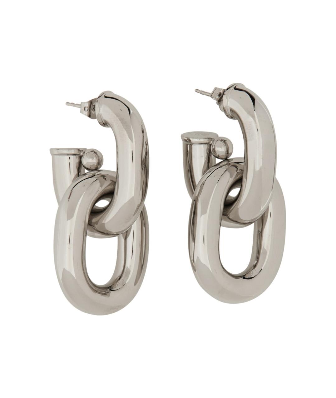 PACO RABANNE Серебряные латунные серьги, фото 2