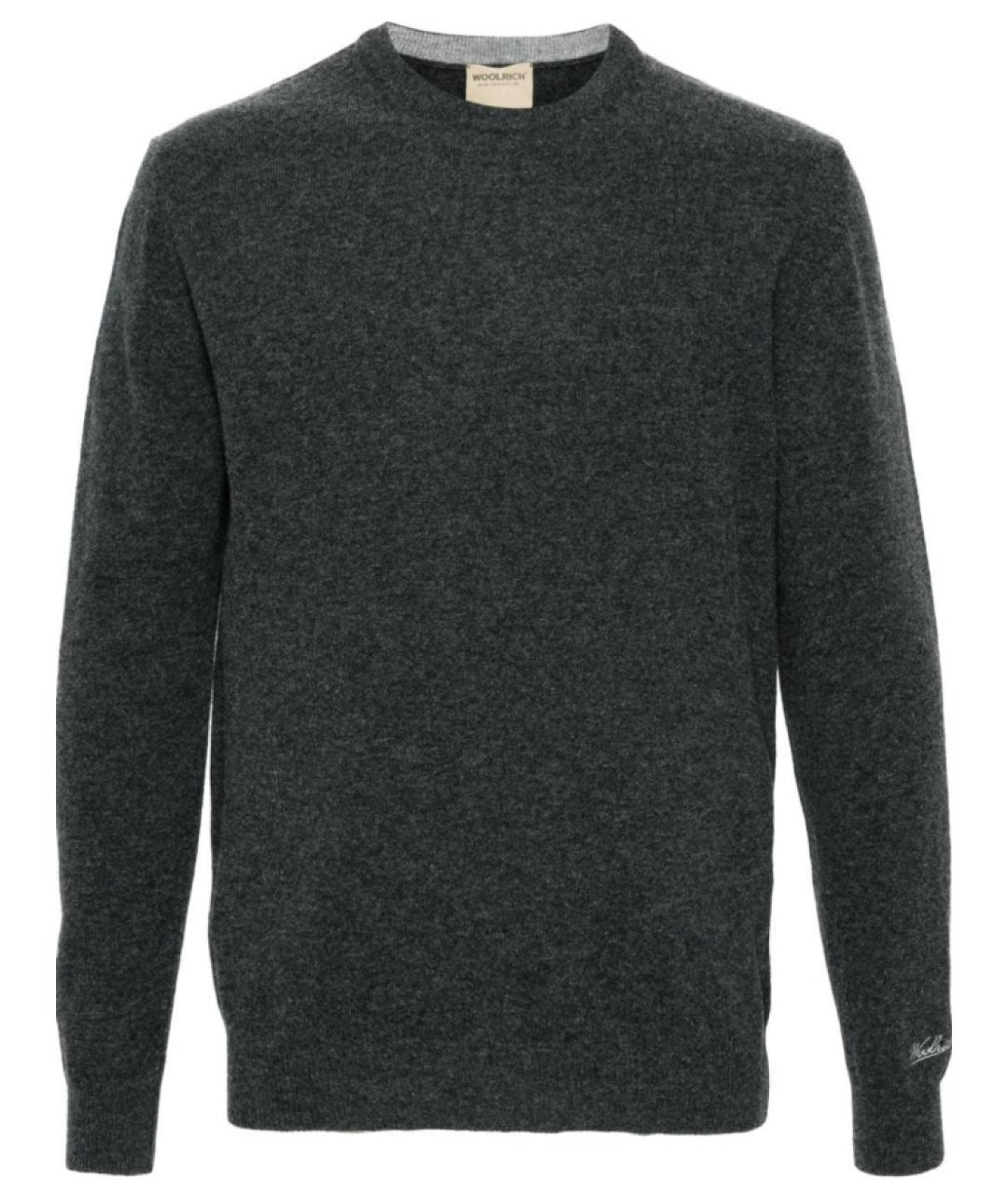 WOOLRICH Серый шерстяной джемпер / свитер, фото 1