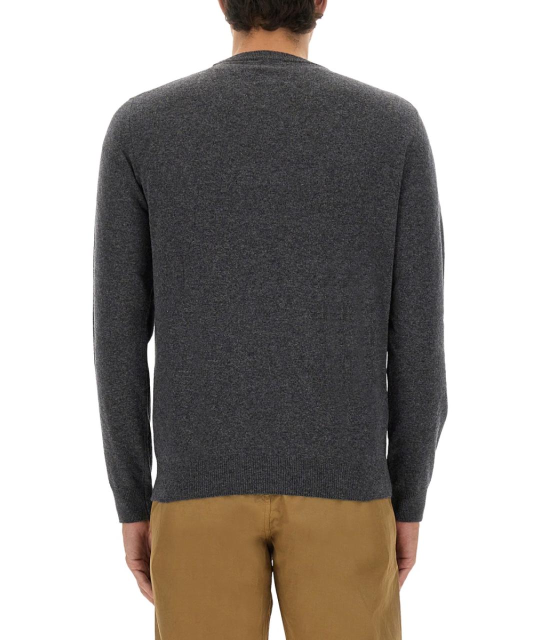 WOOLRICH Серый шерстяной джемпер / свитер, фото 3