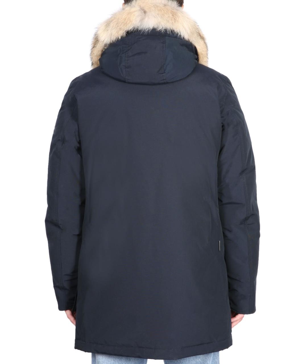 WOOLRICH Синяя хлопковая парка, фото 4