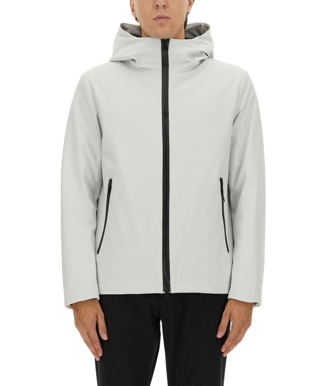 WOOLRICH Бежевая полиэстеровая куртка, фото 5