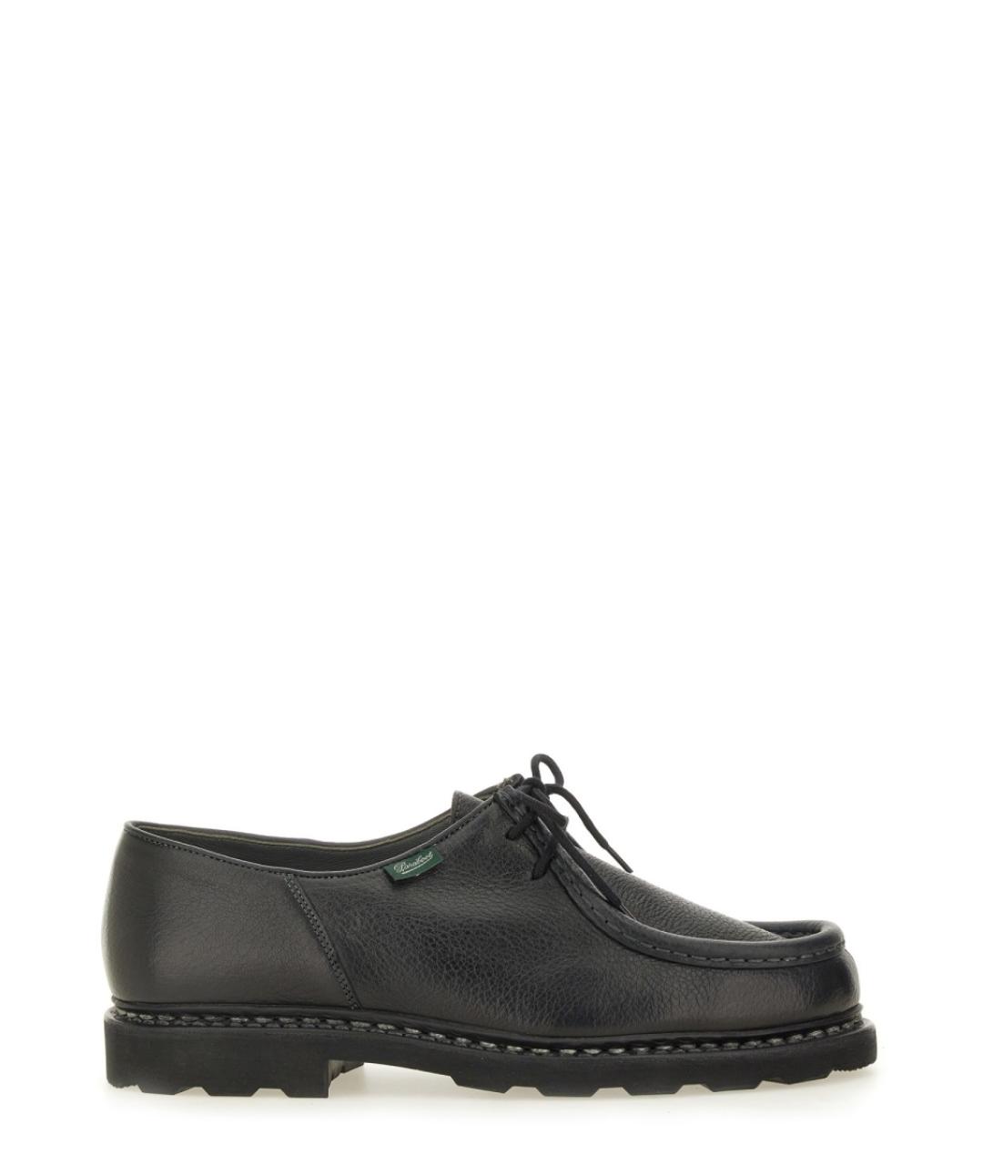 PARABOOT Черные кожаные лоферы, фото 1