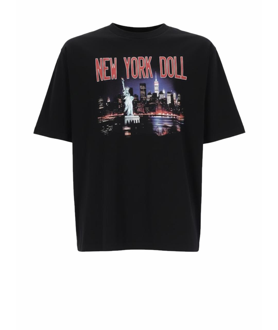 DSQUARED2 Черная хлопковая футболка, фото 1