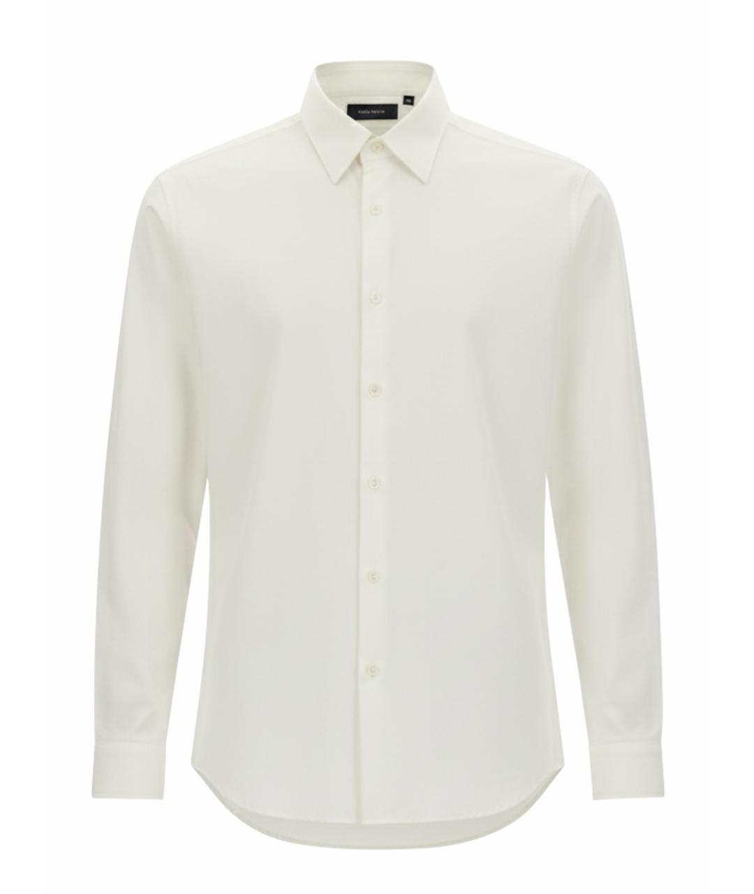 THEORY Белая хлопковая кэжуал рубашка, фото 1