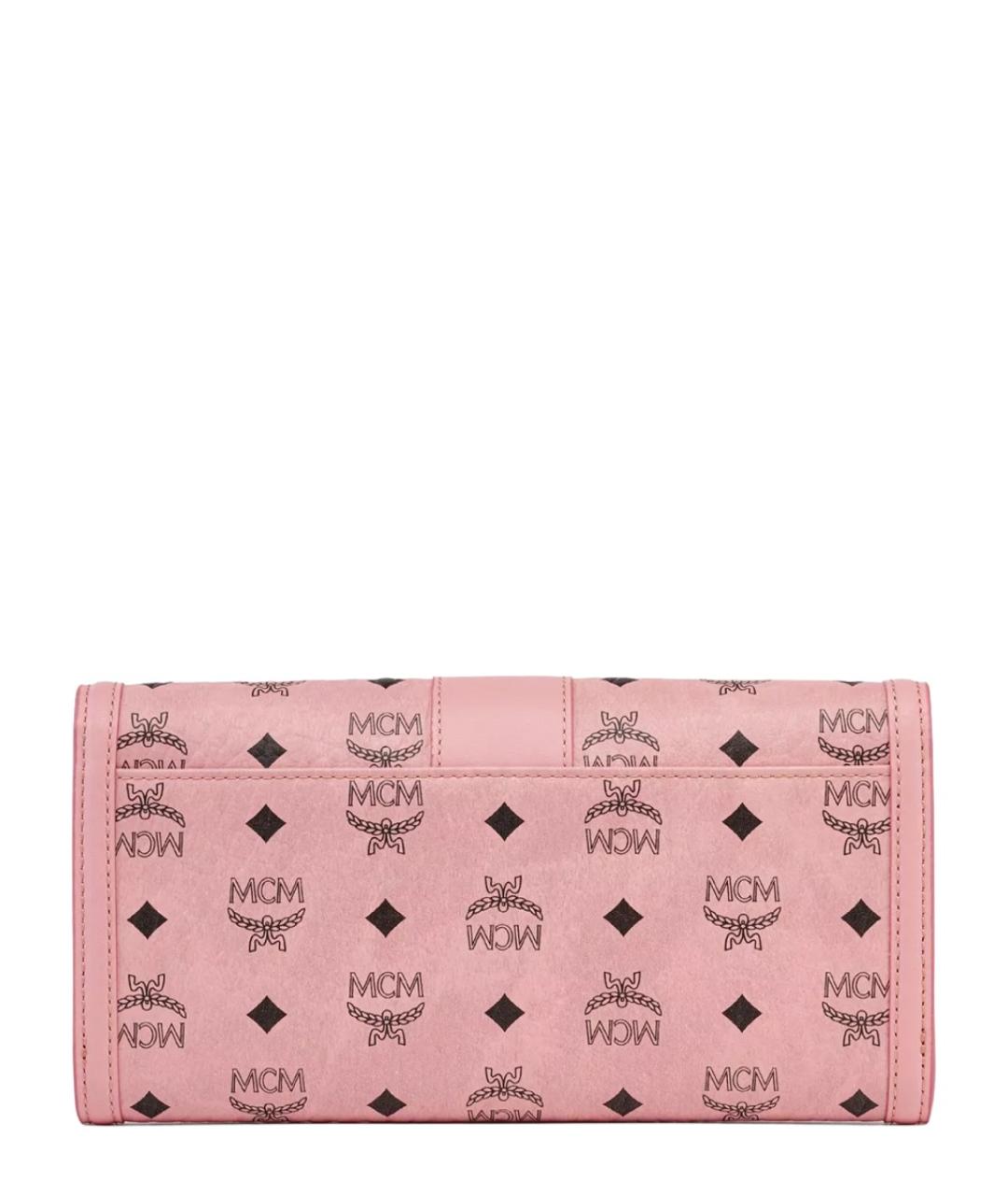 MCM Розовая сумка через плечо из искусственной кожи, фото 2