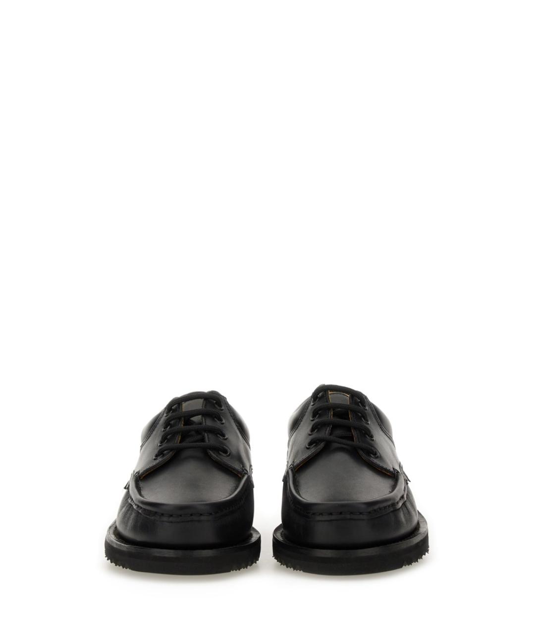 PARABOOT Черные кожаные туфли, фото 4