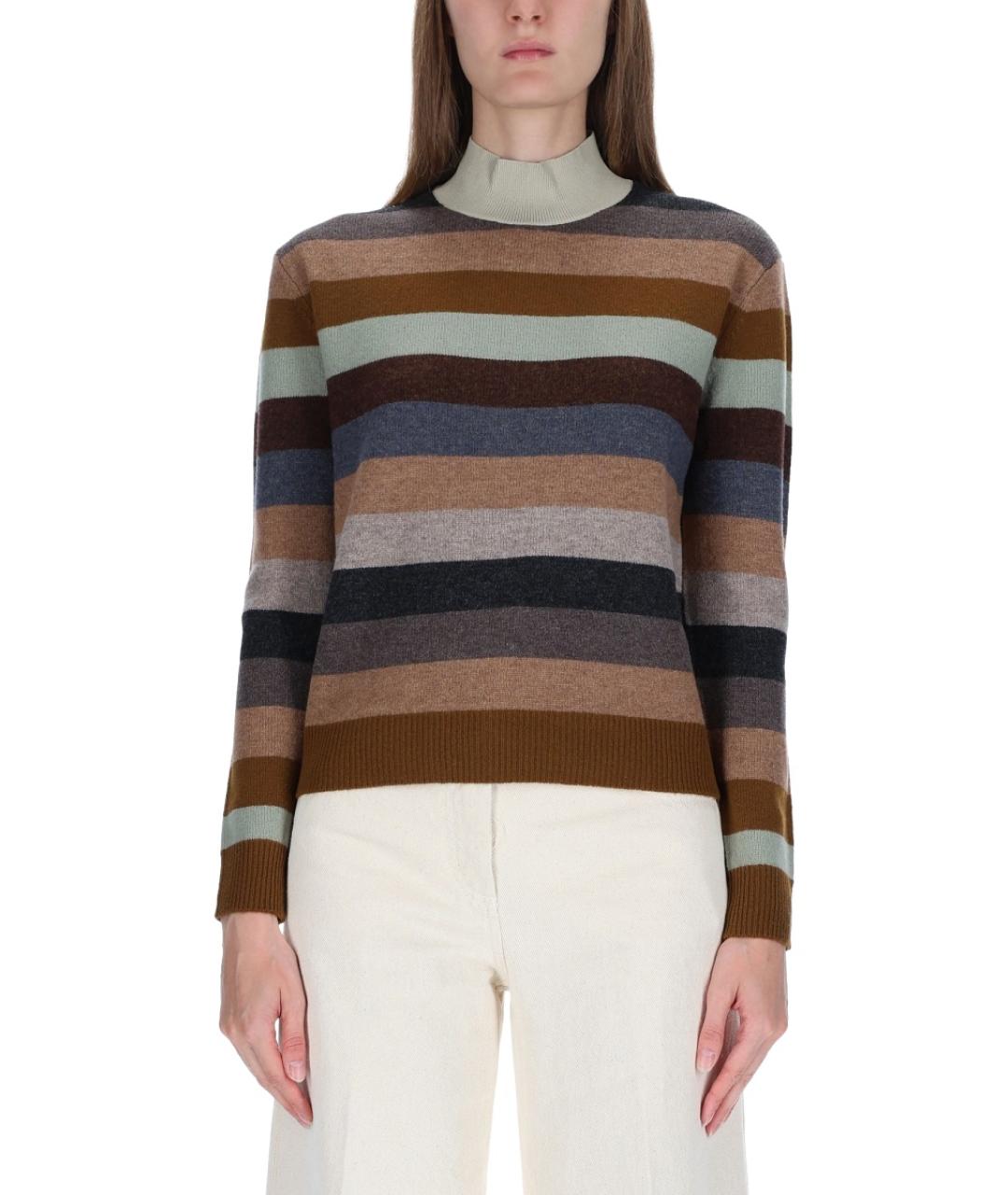 TORY BURCH Мульти шерстяной джемпер / свитер, фото 5