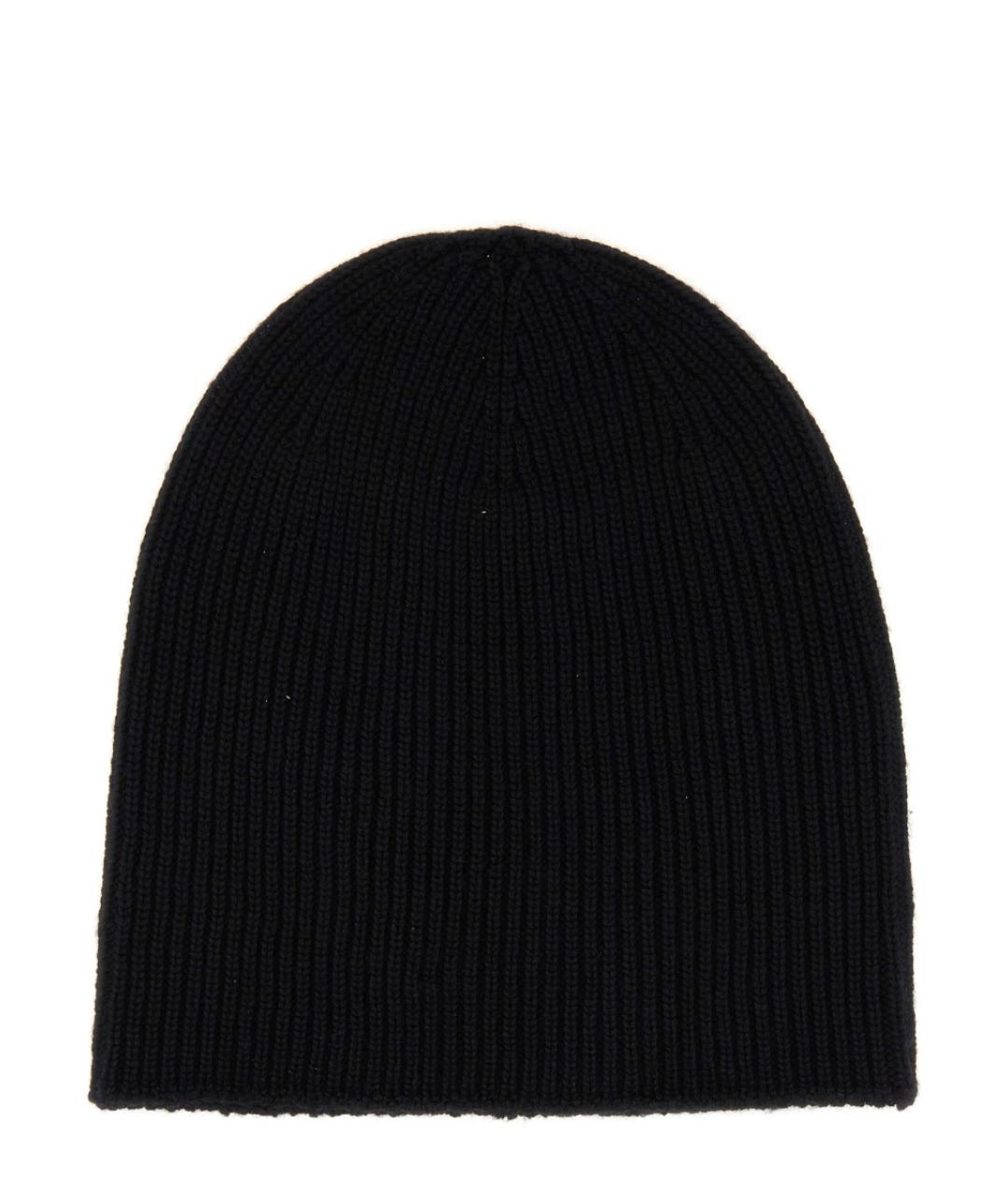 DSQUARED2 Черная шерстяная шапка, фото 2