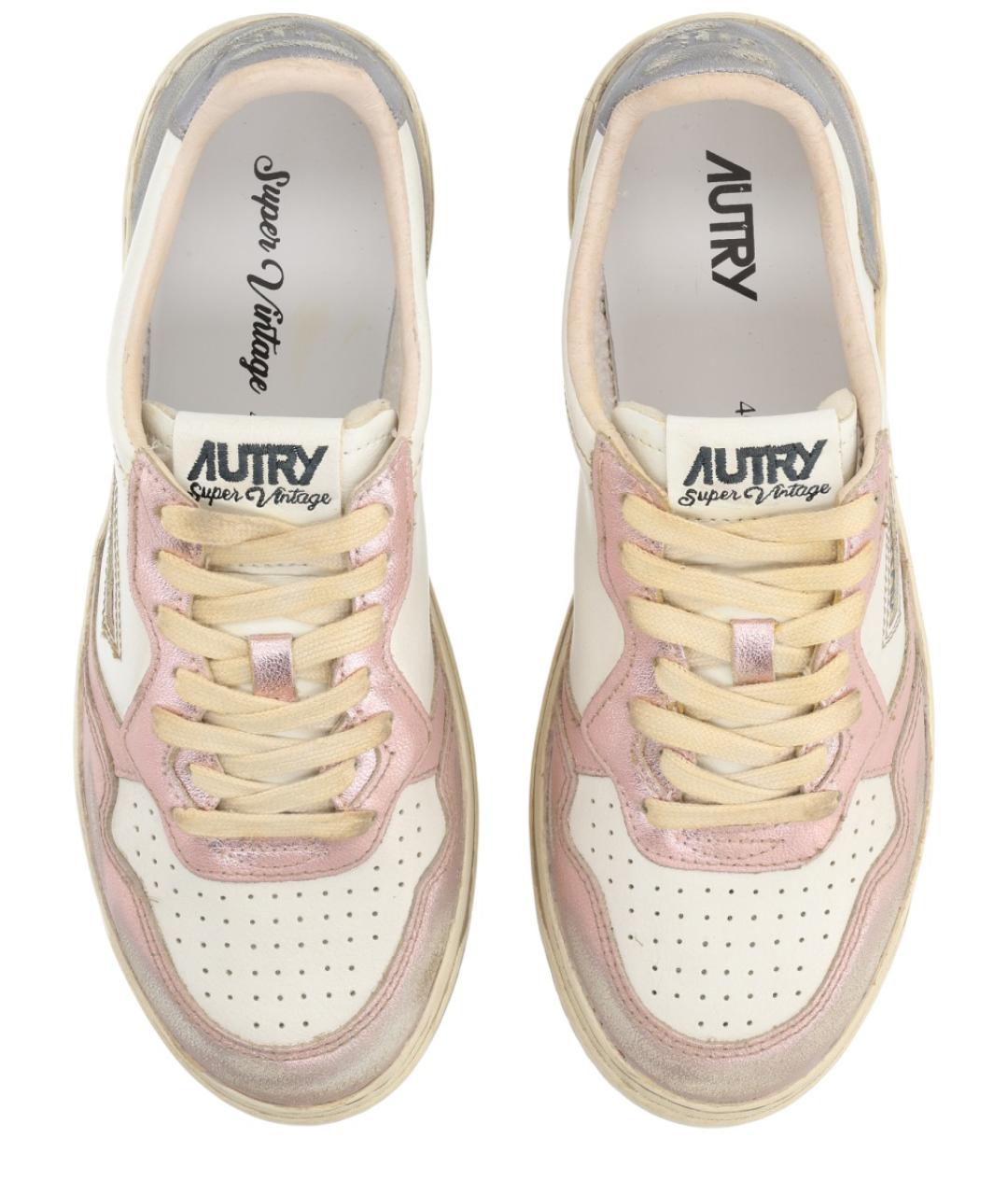 AUTRY Мульти кожаные кроссовки, фото 5