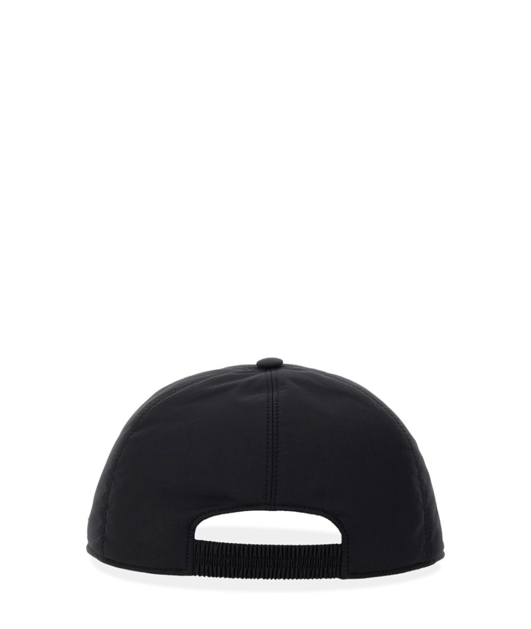 ZEGNA Черная синтетическая кепка/бейсболка, фото 2