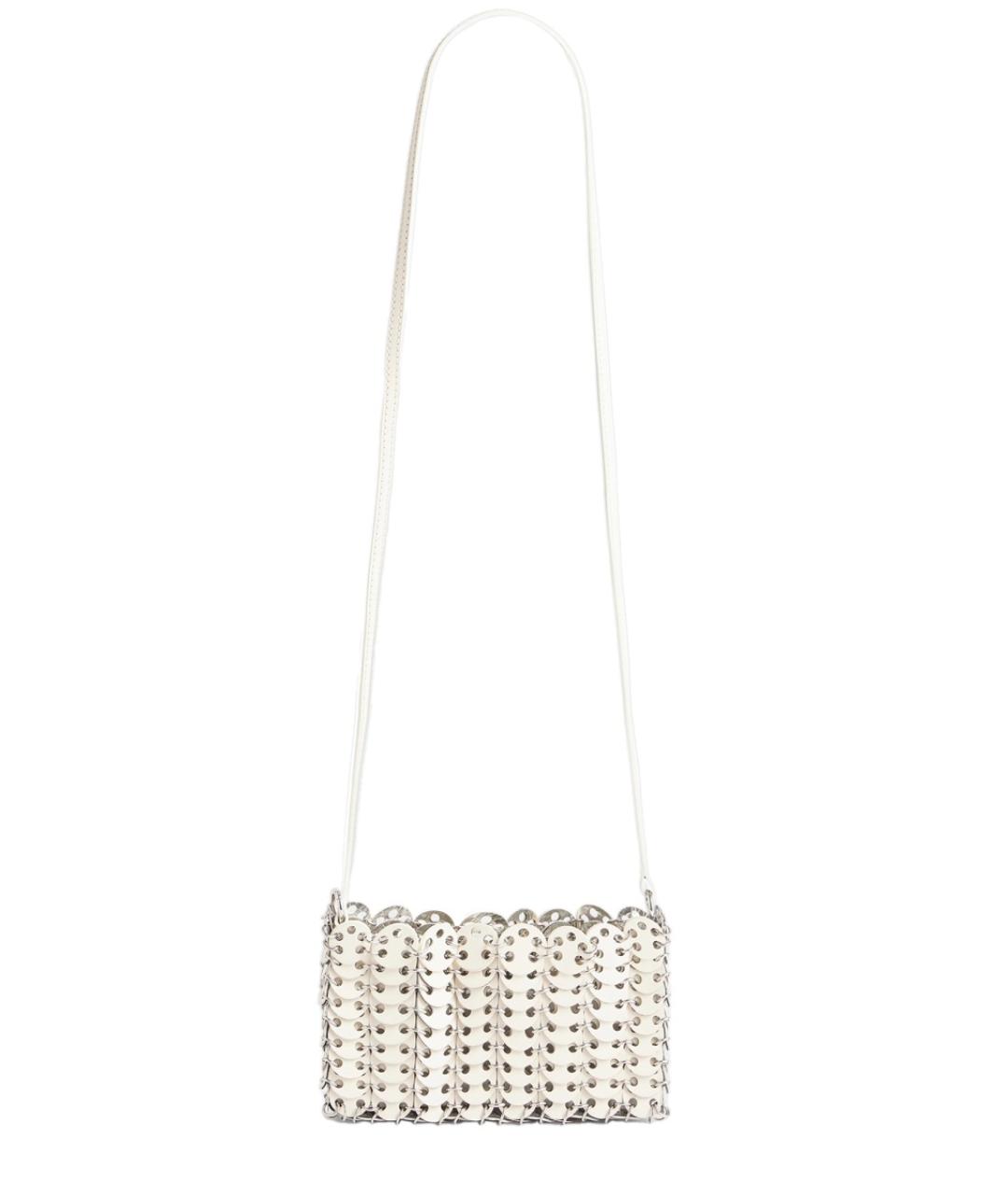 PACO RABANNE Серебряная сумка через плечо, фото 3