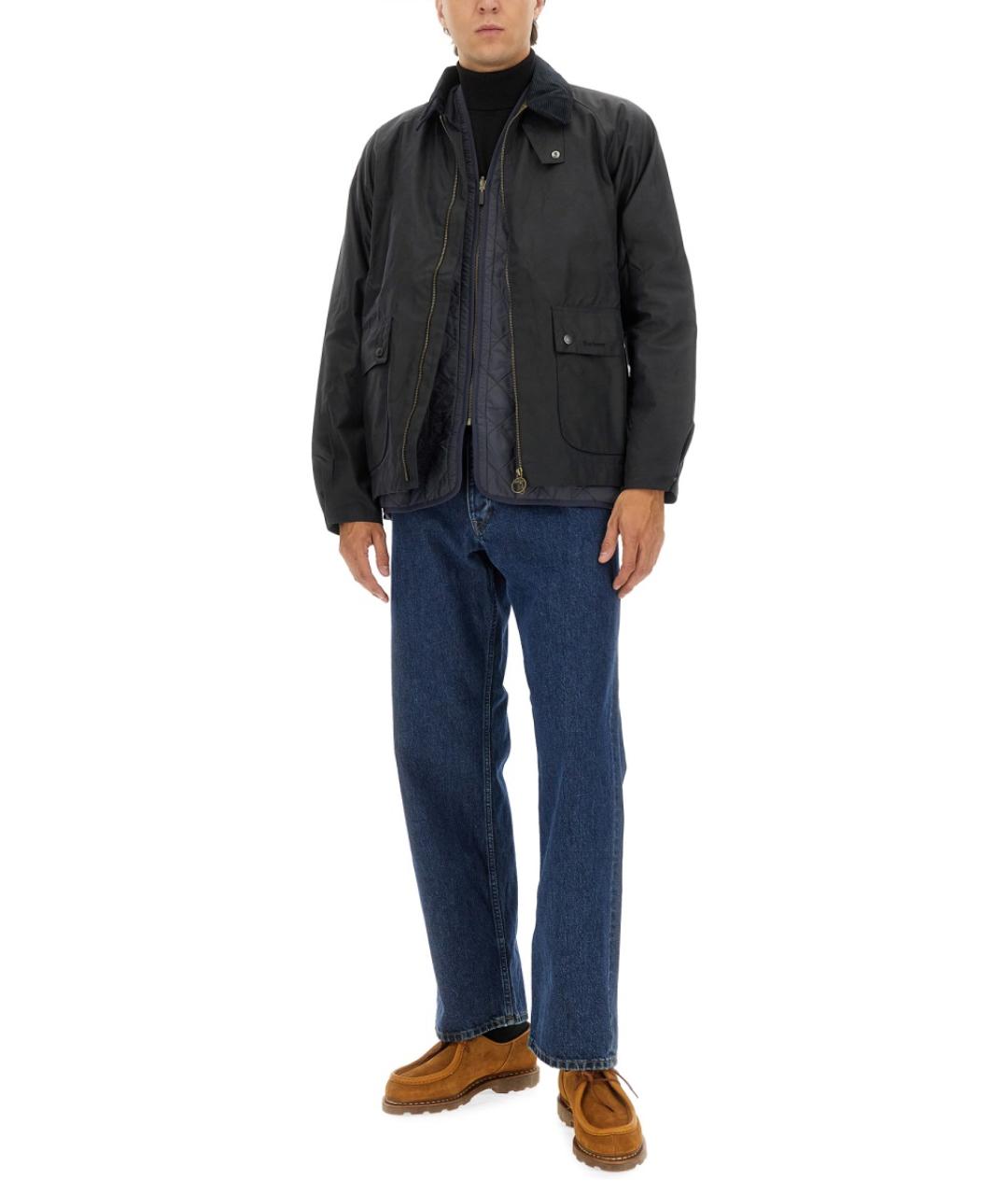 BARBOUR Синяя хлопковая куртка, фото 2