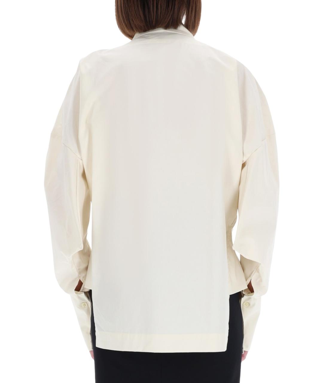 THELATEST Бежевая хлопковая рубашка, фото 4