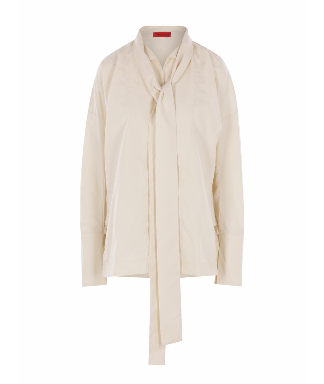 THELATEST Бежевая хлопковая рубашка, фото 1