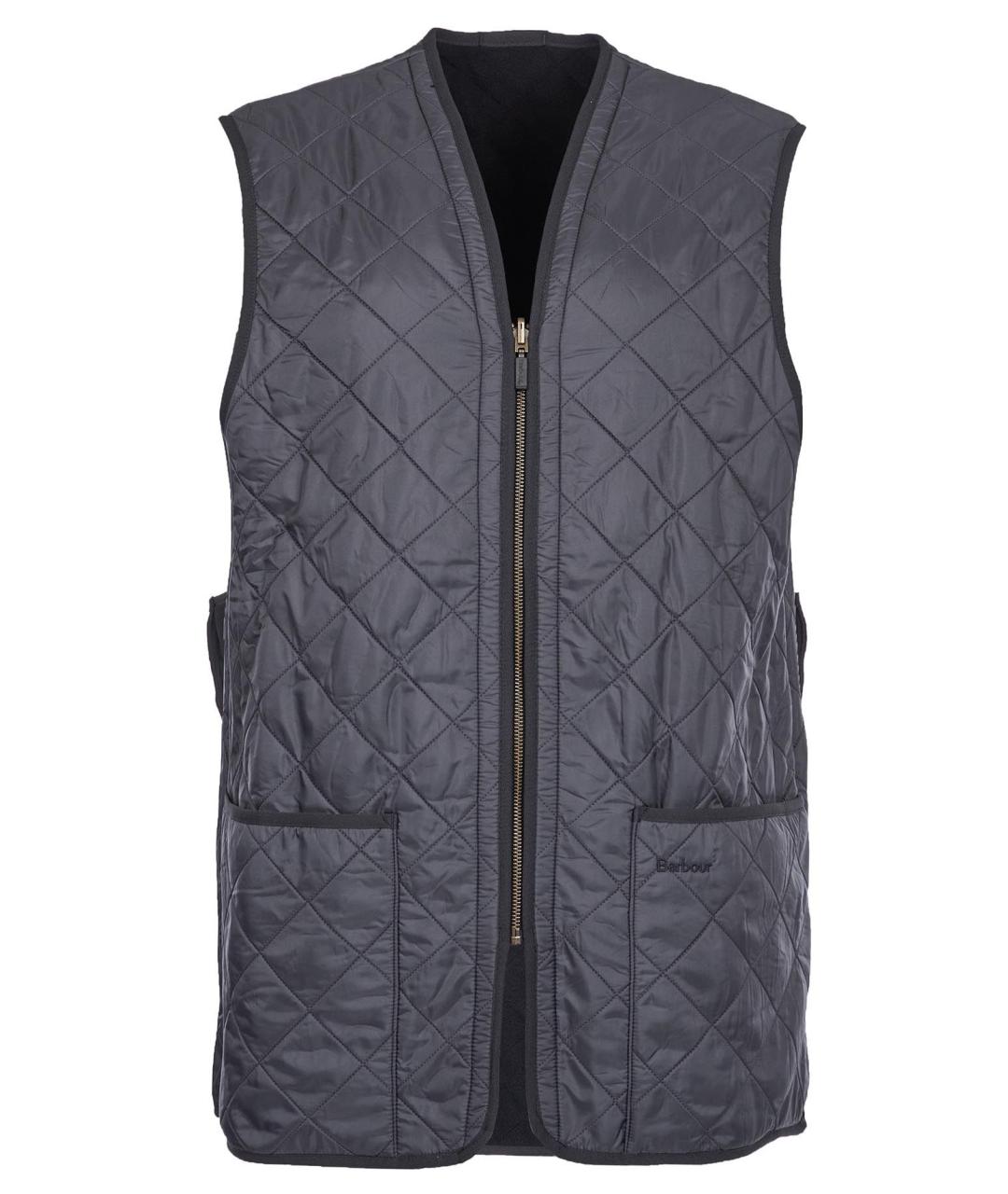 BARBOUR Синий полиамидовый жилет, фото 1
