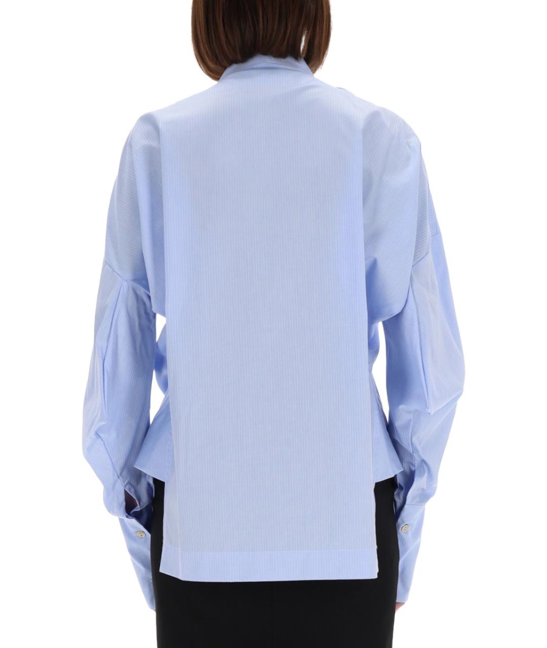 THELATEST Голубая хлопковая рубашка, фото 3